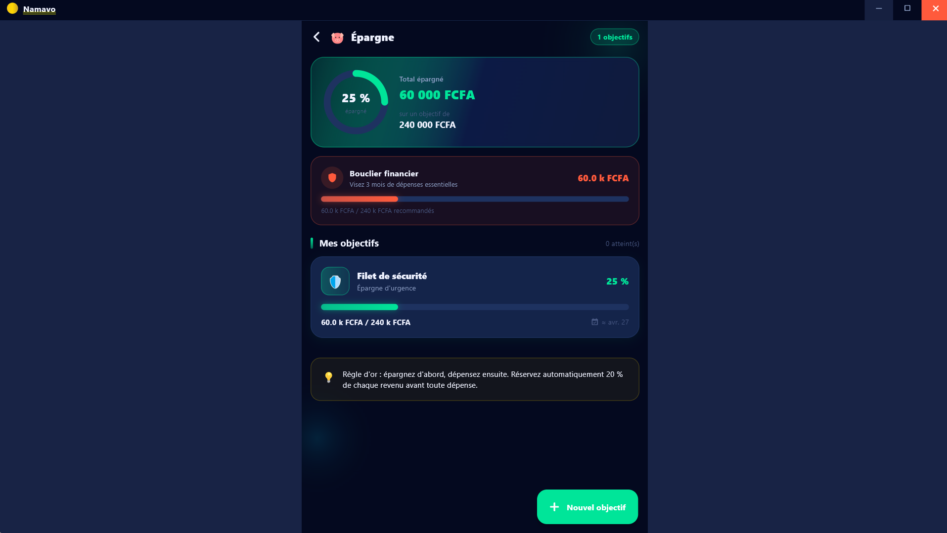 Namavo v3.0.0 — 1