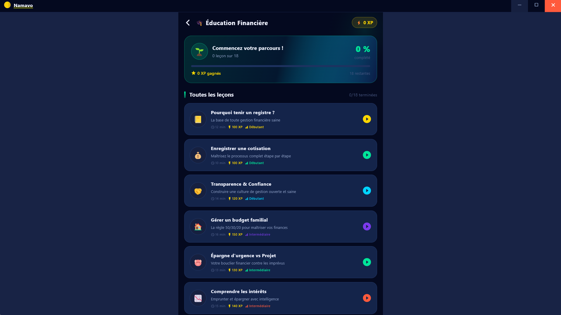 Namavo v3.0.0 — 2