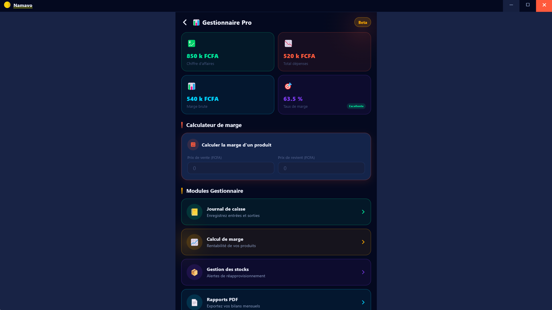 Namavo v3.0.0 — 3